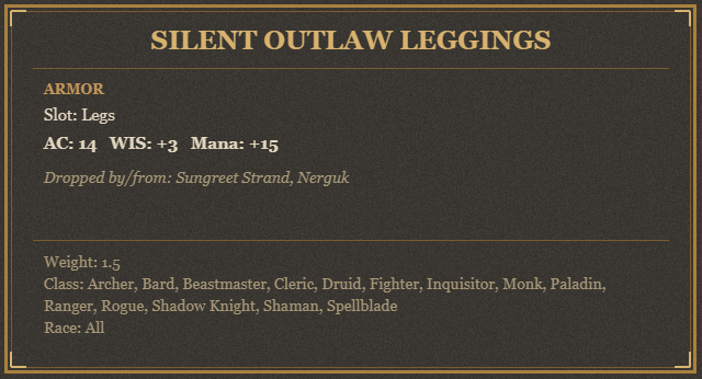 Silent Outlaw Leggings