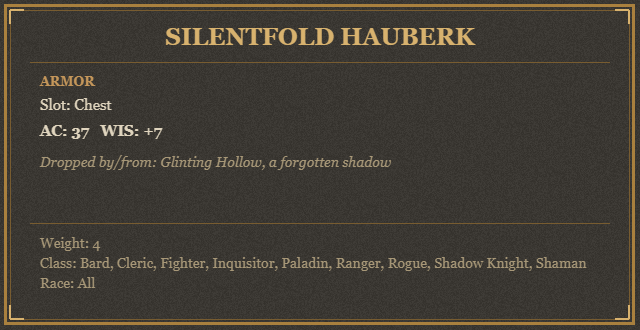Silentfold Hauberk