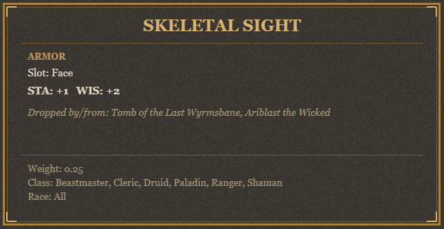 Skeletal Sight