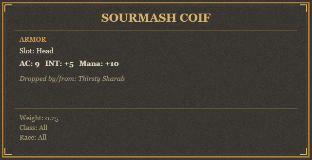 Sourmash Coif