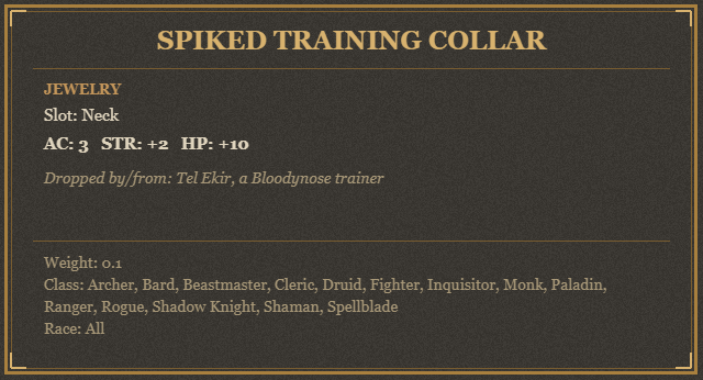 Spiked Training Collar