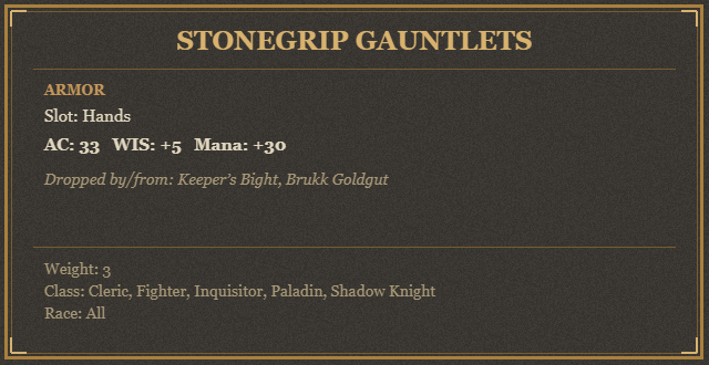 Stonegrip Gauntlets