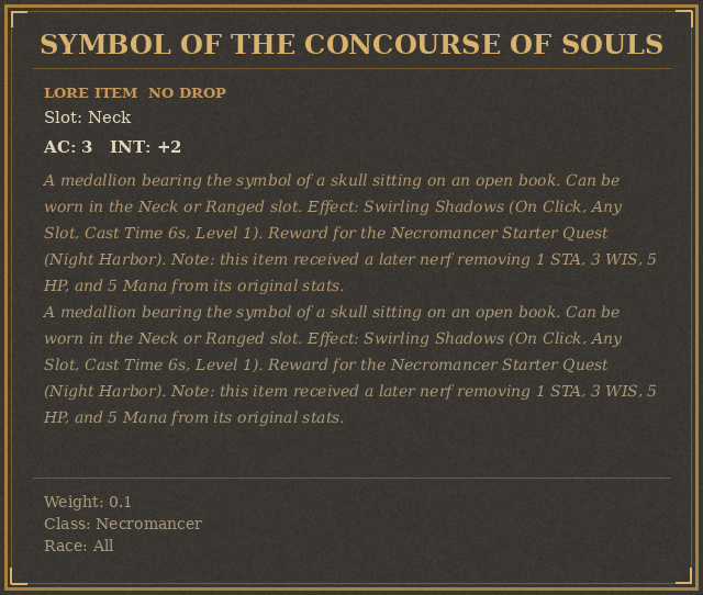 Symbol of the Concourse of Souls