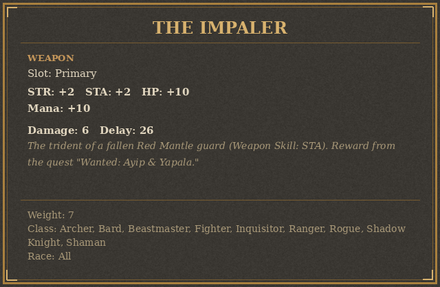 The Impaler
