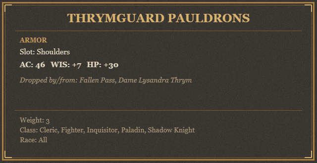Thrymguard Pauldrons
