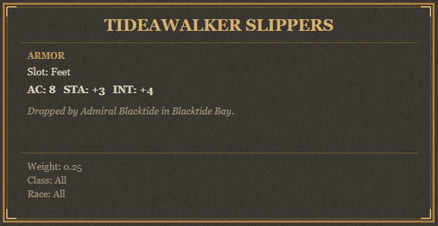 Tideawalker Slippers