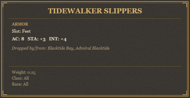 Tidewalker Slippers