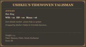 Ushkel’s Tidewoven Talisman