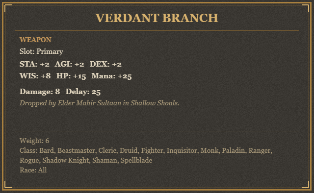 Verdant Branch
