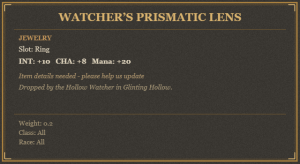 Watcher’s Prismatic Lens