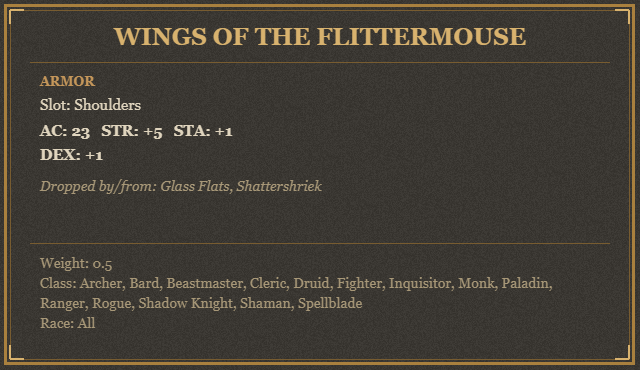Wings of the Flittermouse