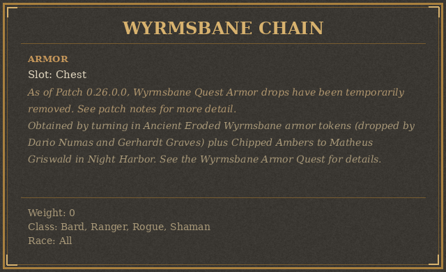 Wyrmsbane Chain