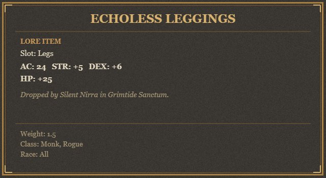Echoless Leggings