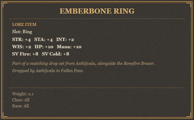 Emberbone Ring