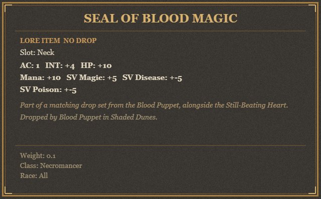 Seal of Blood Magic