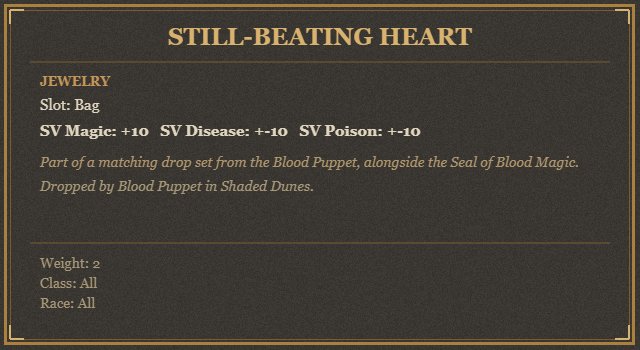 Still-beating Heart