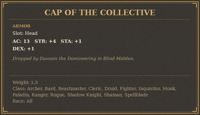 Cap of the Collective