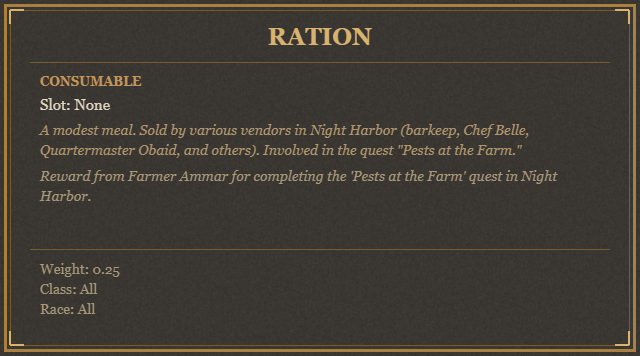 Ration