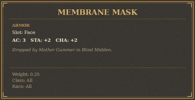 Membrane Mask
