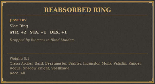 Reabsorbed Ring